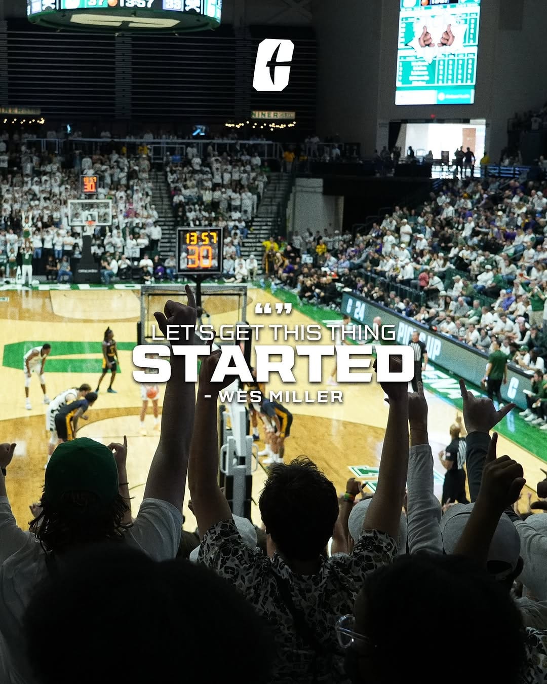 Post 5 by Charlotte Men’s Basketball on Instagram (image)
