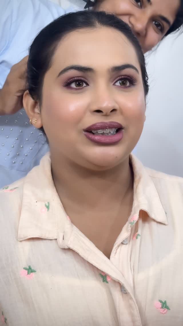 Post 1 by Makeup Artist Kerala | Sahla Razack on Instagram (video)