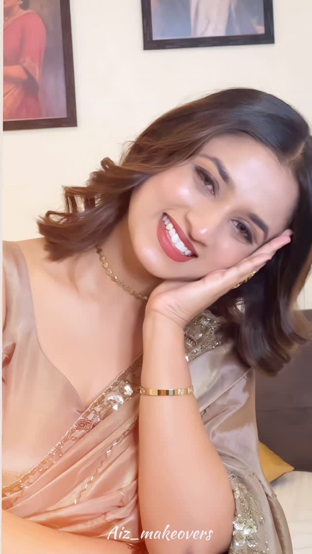 Post 9 by Makeup Artist Kerala | Sahla Razack on Instagram (video)