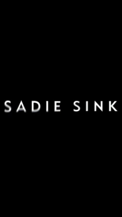 Post 2 by Sadie Sink Fanpage on Instagram (video)