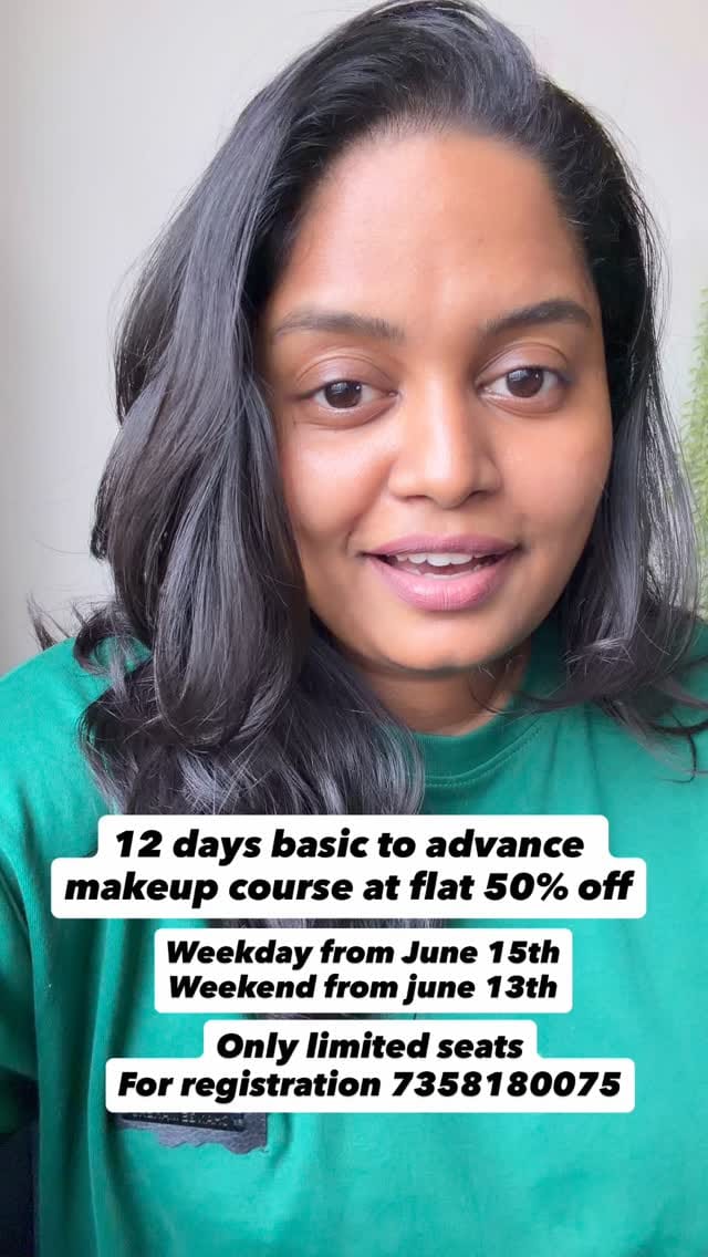 Post 8 by Angel Tabrez | Makeupartistchennai on Instagram (video)