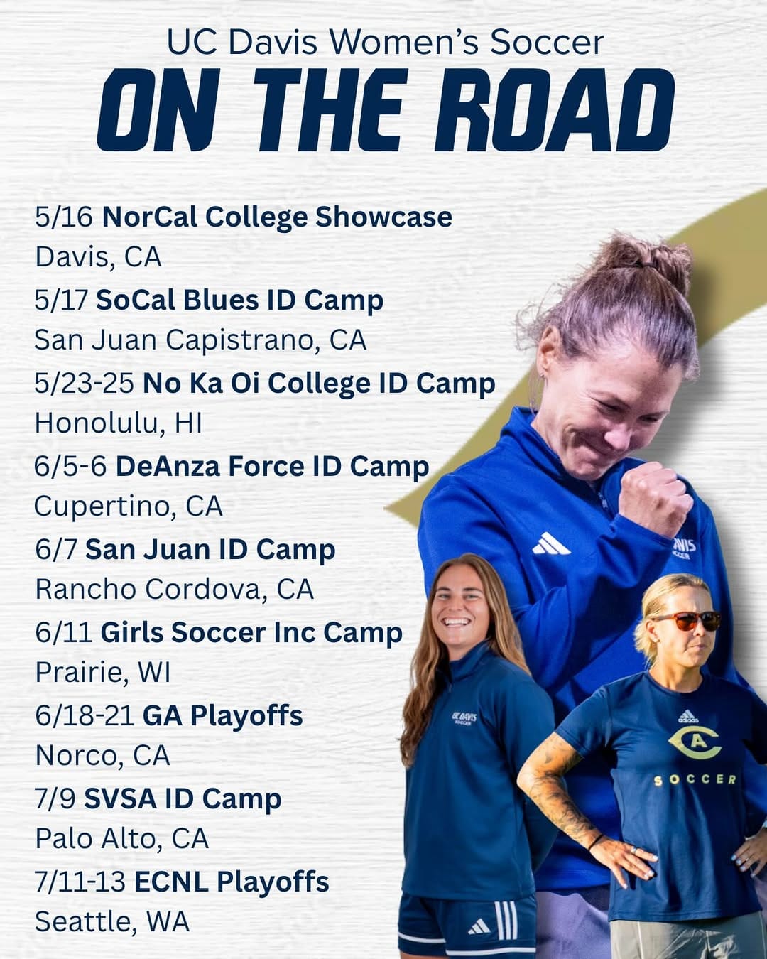 Post 9 by UC Davis Women's Soccer on Instagram (image)
