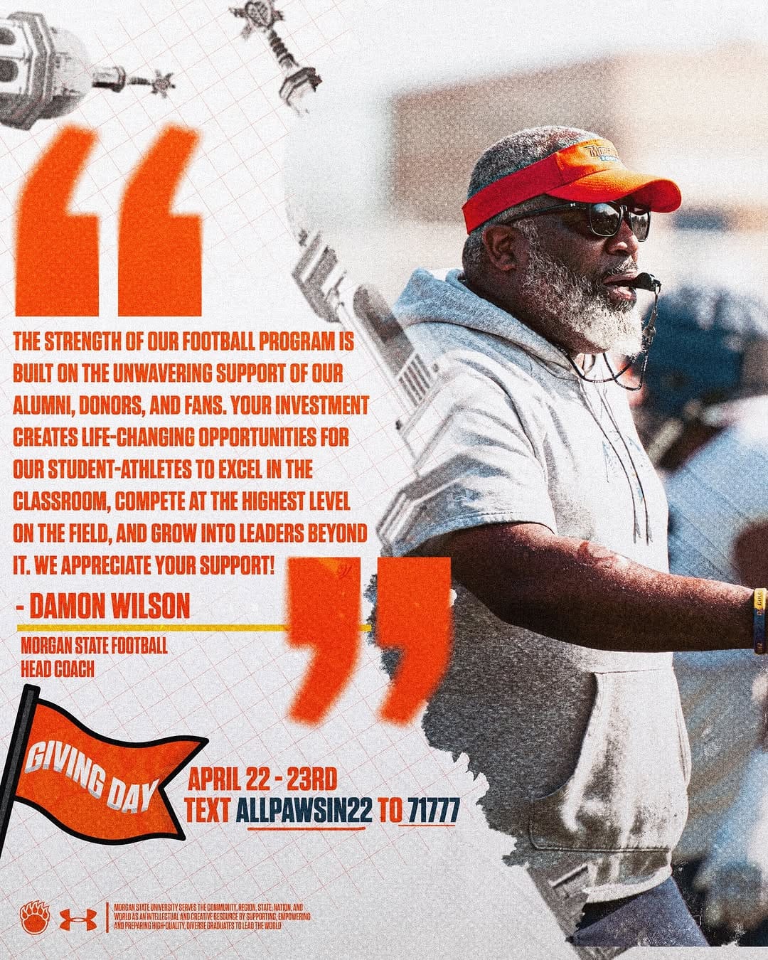 Post 5 by Morgan State Football on Instagram (image)