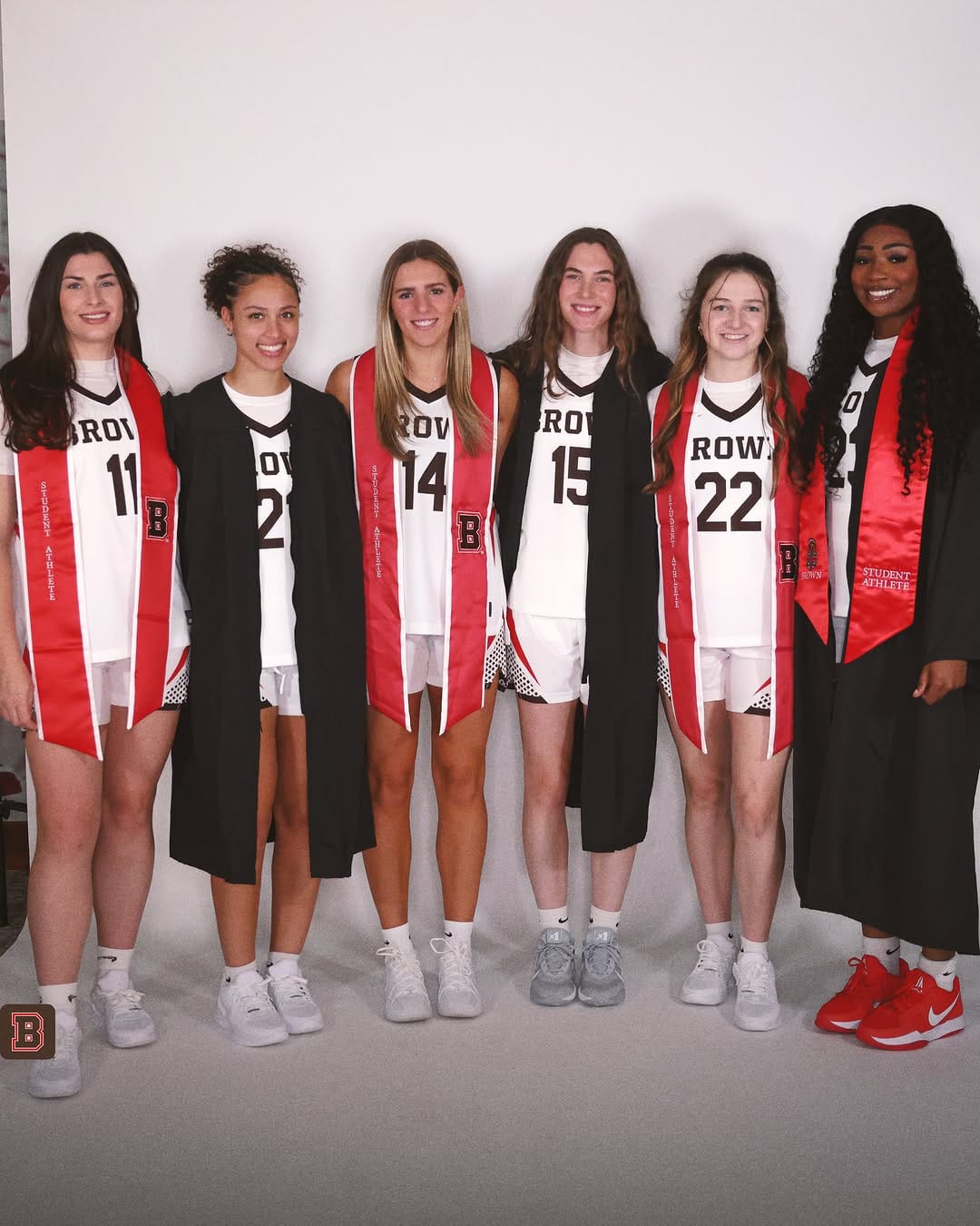 Post 5 by Brown Women's Basketball on Instagram (carousel)