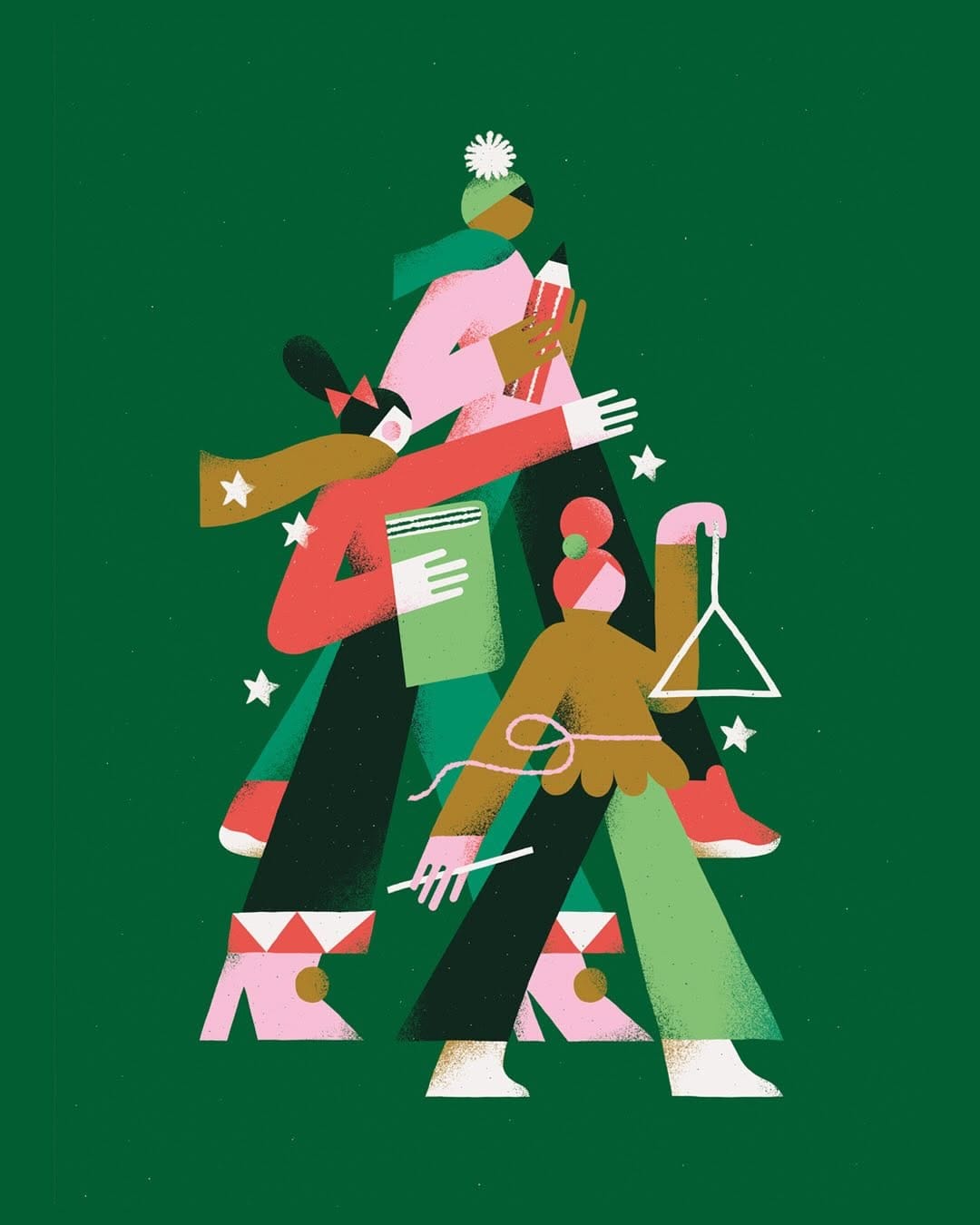Post 10 by Lobke van Aar - illustrator on Instagram (carousel)