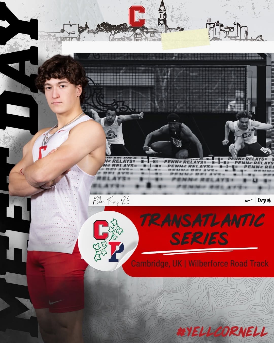 Post 9 by Cornell Track & Field / XC on Instagram (carousel)