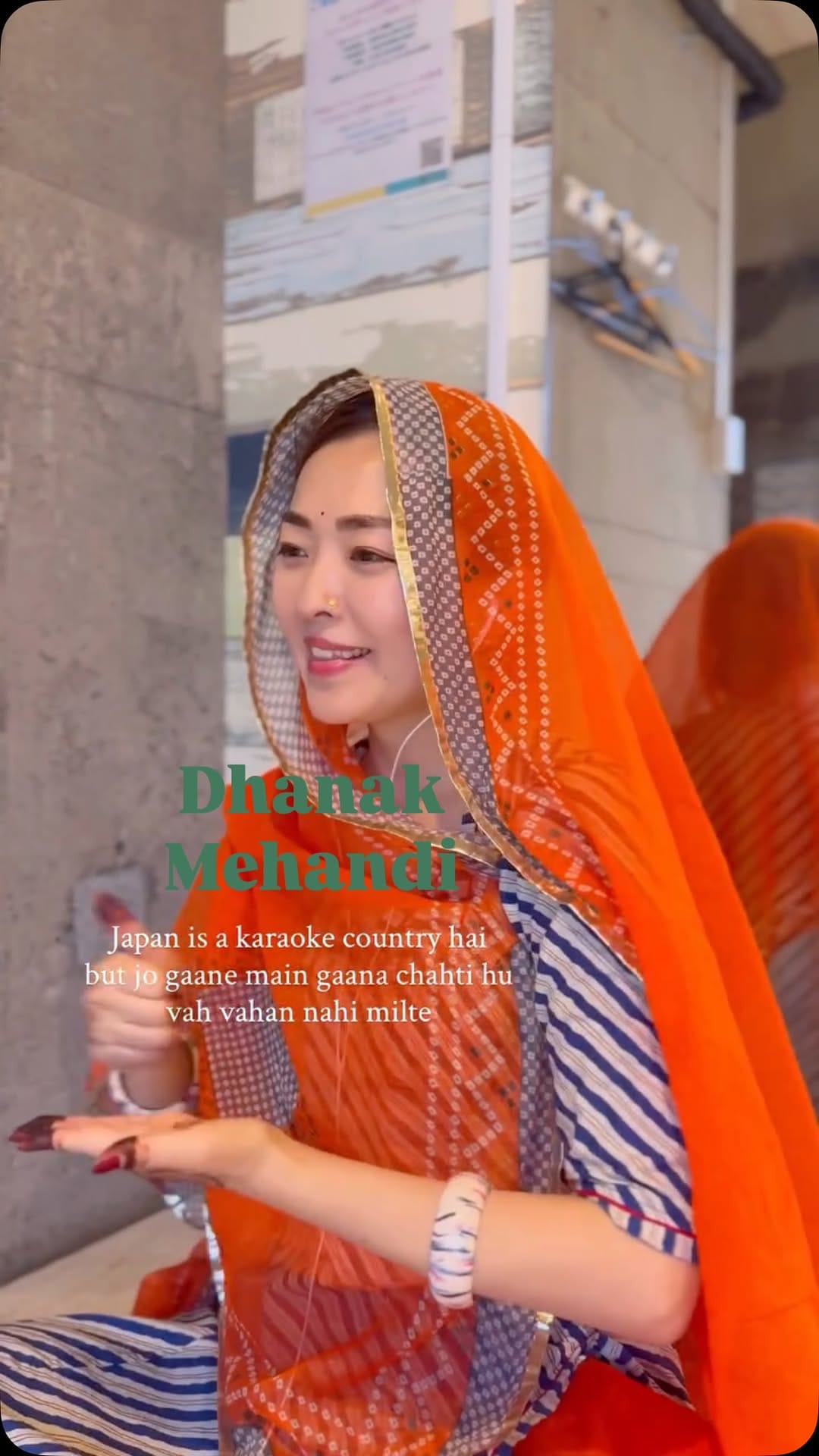 Post 7 by Rajasthani Madhu from Japan on Instagram (video)