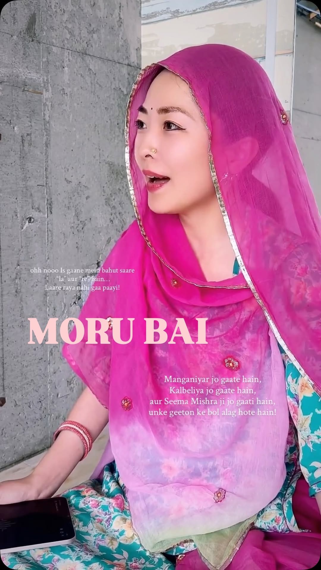 Post 6 by Rajasthani Madhu from Japan on Instagram (video)