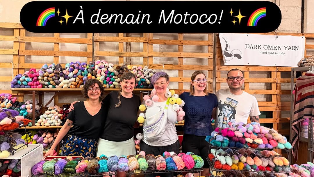 Post 3 by Dark Omen Yarn on Instagram (image)