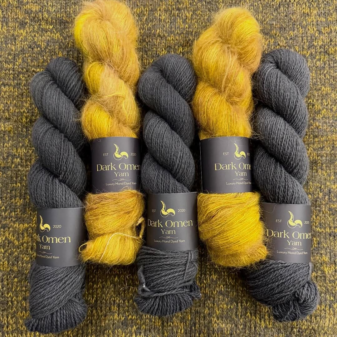 Post 5 by Dark Omen Yarn on Instagram (image)