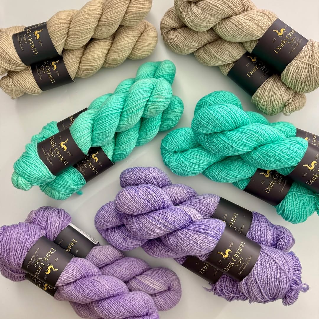 Post 9 by Dark Omen Yarn on Instagram (image)