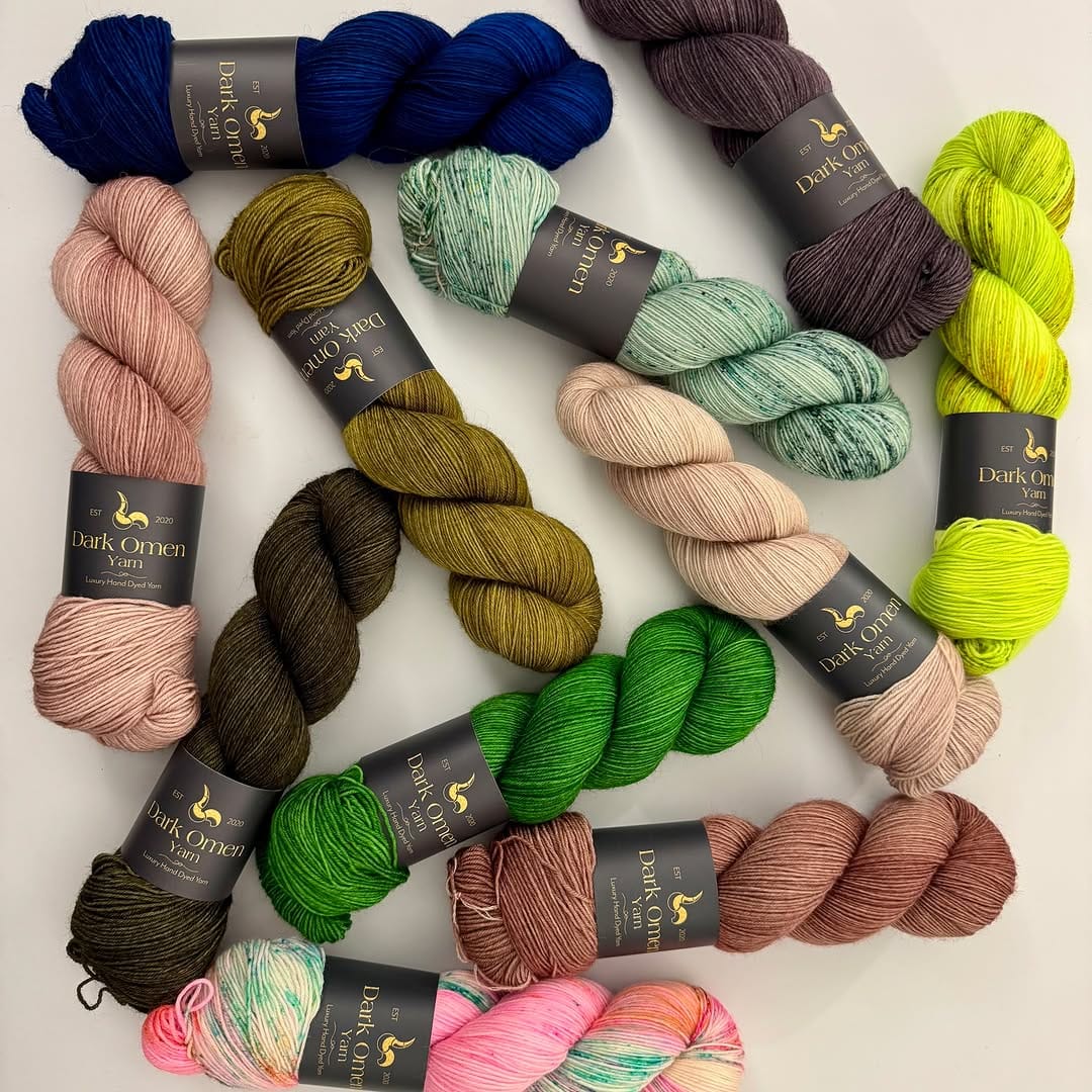 Post 8 by Dark Omen Yarn on Instagram (image)