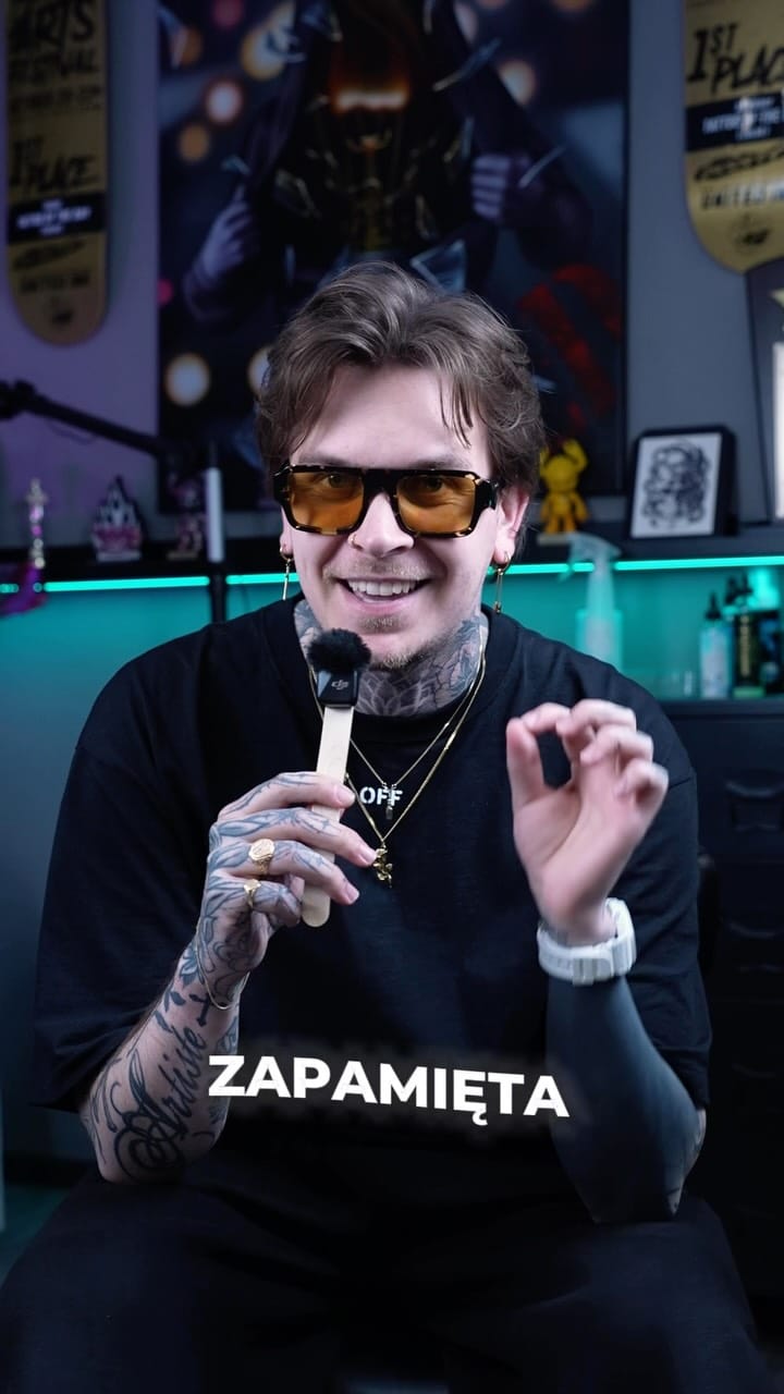 Post 2 by Kamil Jaster | Tattoo Artist on Instagram (video)