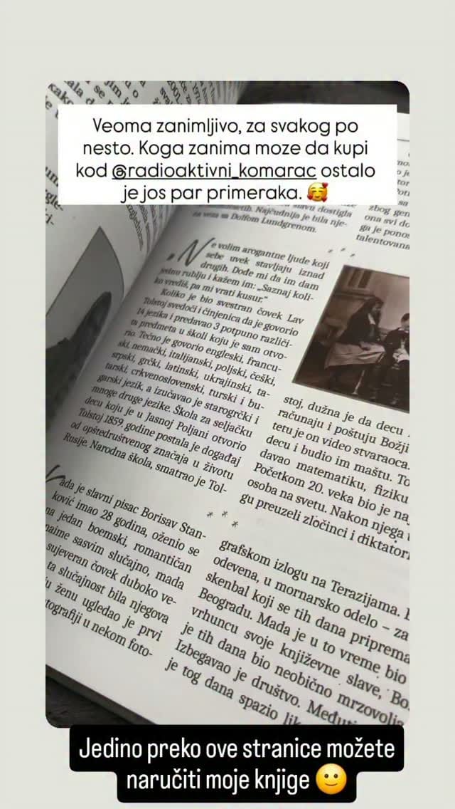 Post 2 by Radioaktivni Komarac on Instagram (video)