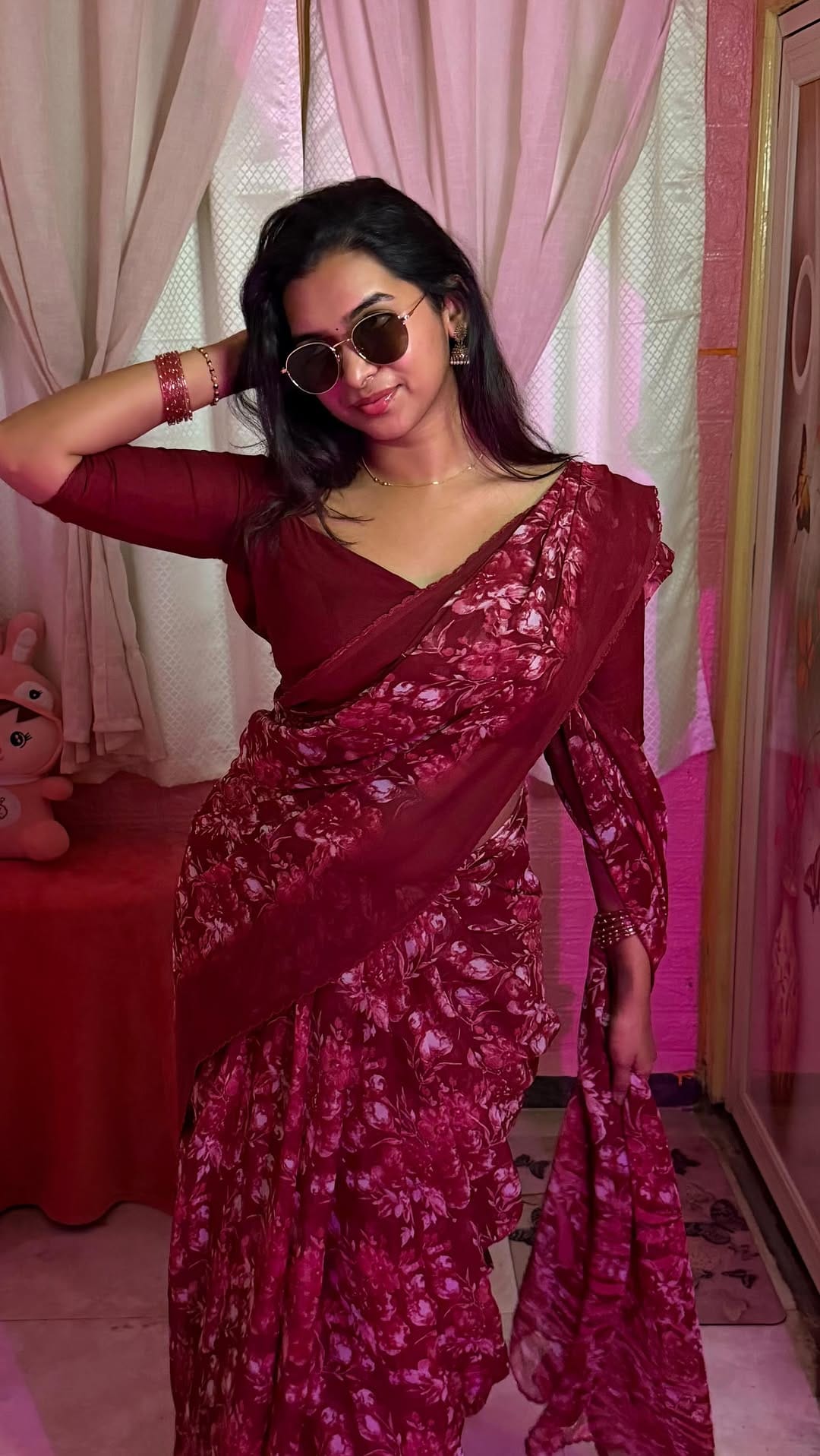 Post 9 by Anushika | Fashion Model , Influencer | Mangalore , Bangalore on Instagram (video)