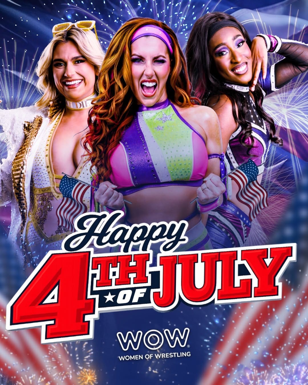 Post 1 by WOW - Women Of Wrestling on Instagram (image)