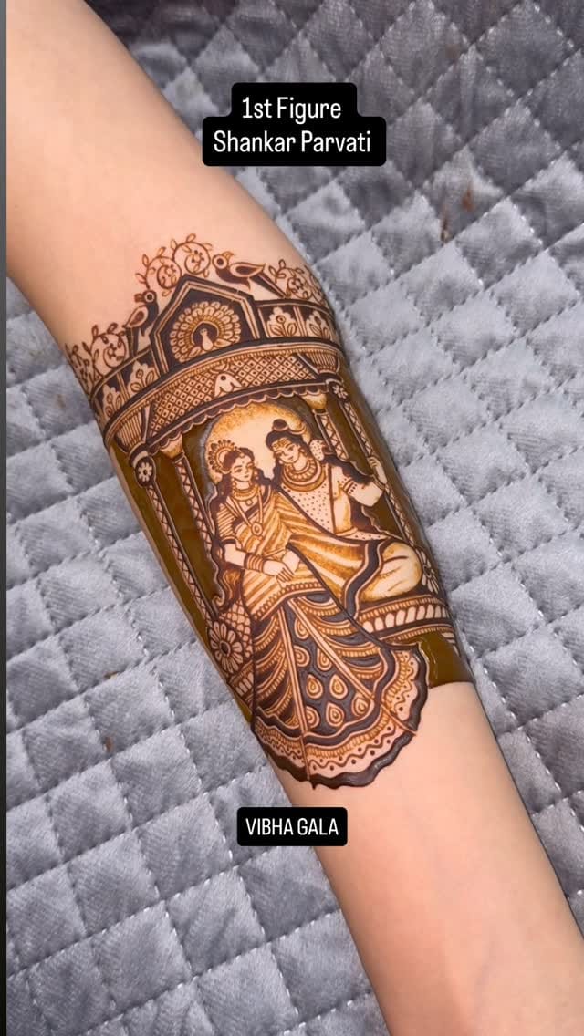 Post 8 by Vibha Gala’s Bridal Mehendi on Instagram (video)