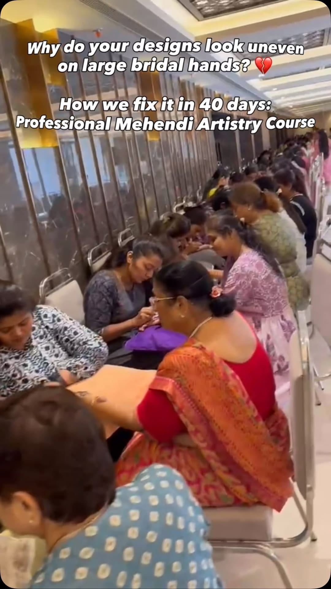 Post 5 by Vibha Gala’s Bridal Mehendi on Instagram (video)