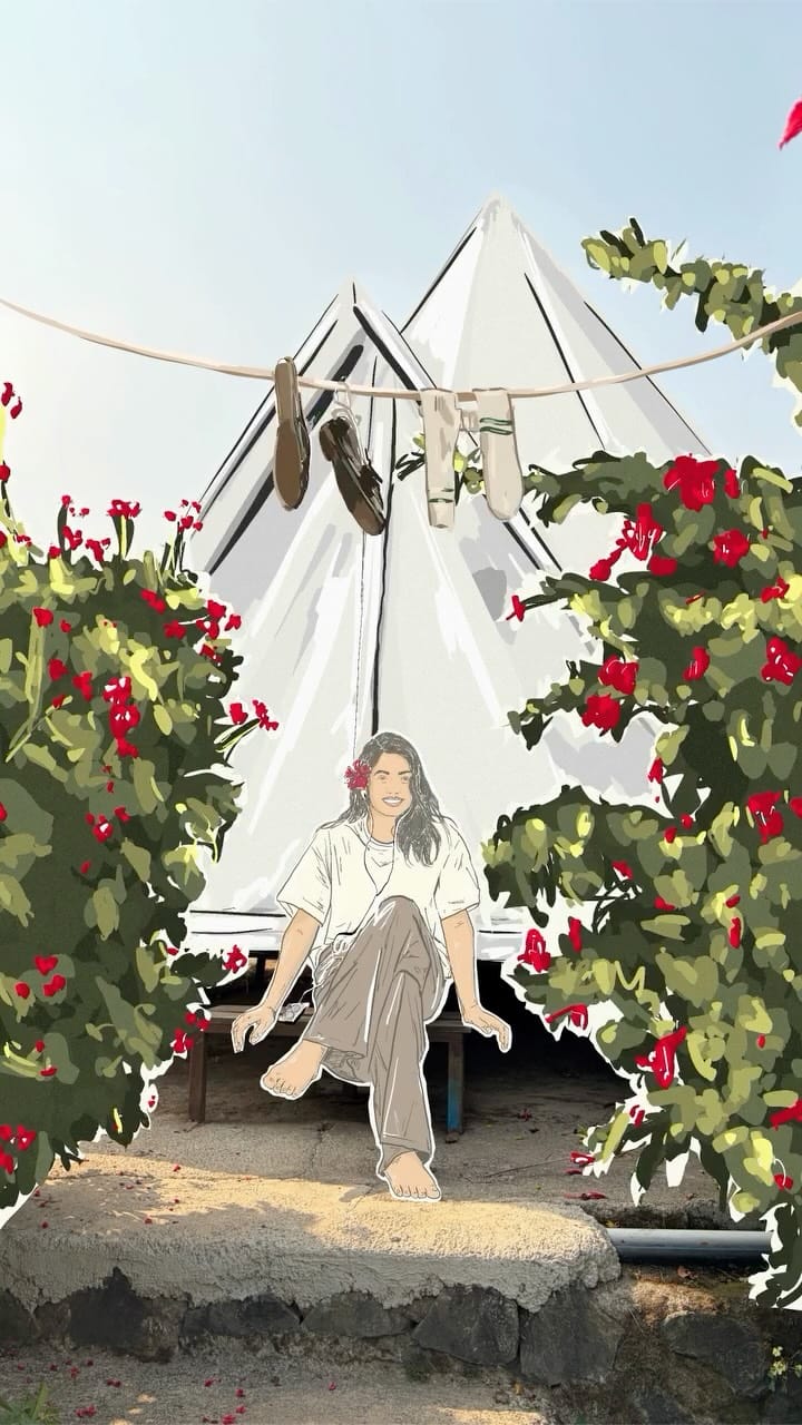 Post 3 by Prachi Nirala | Artist 🇮🇳 on Instagram (video)