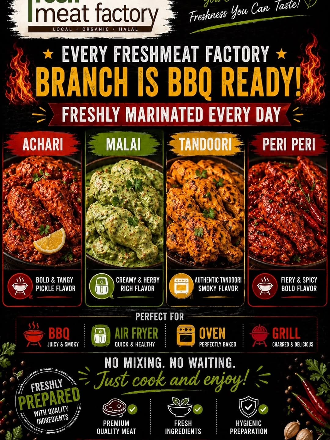 Post 1 by Fresh Meat Factory on Instagram (image)