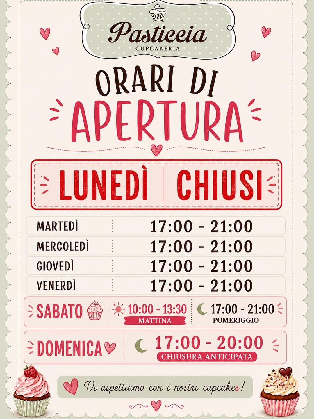 Post 4 by Pasticcia Cupcakeria on Instagram (image)