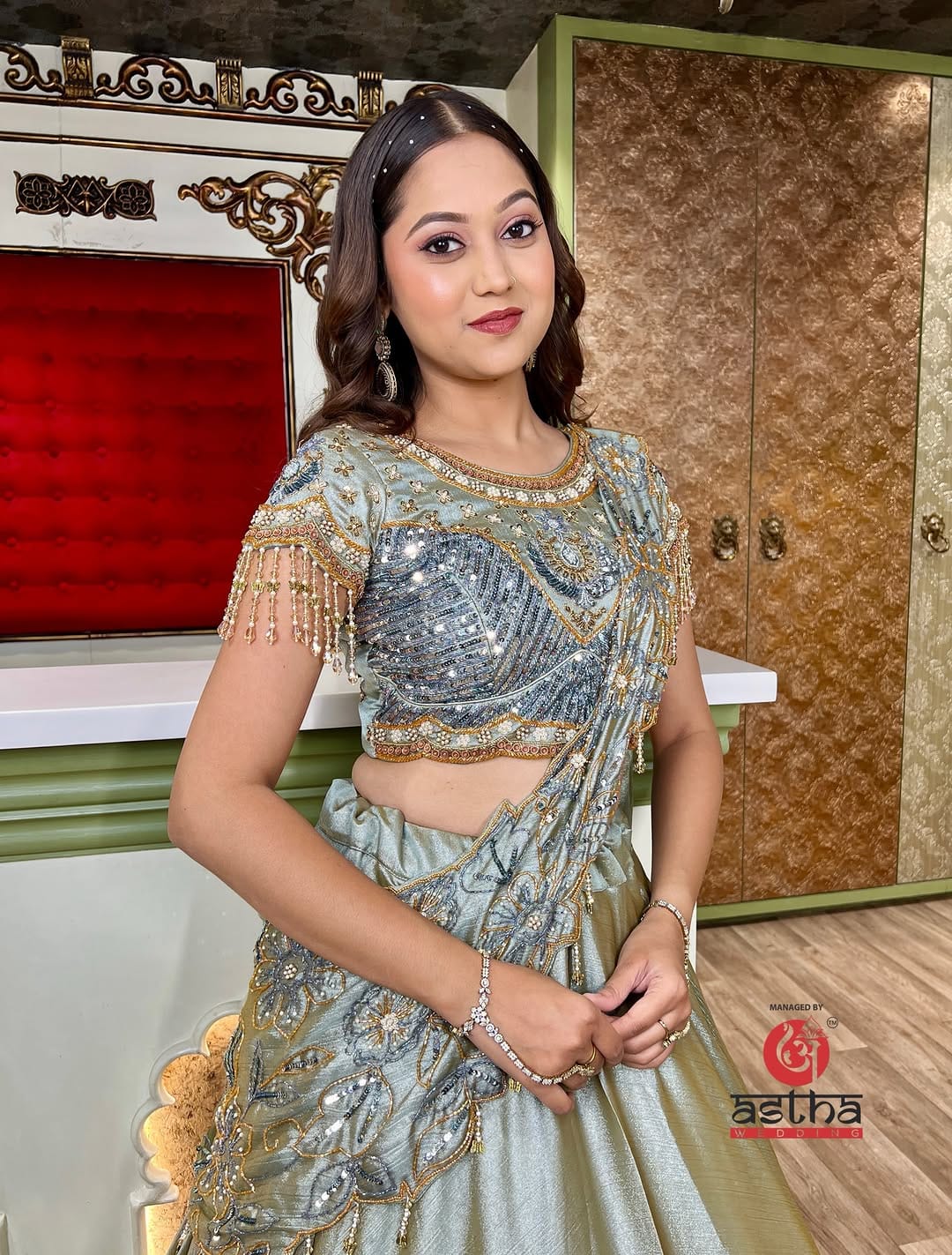 Post 2 by Astha Wedding on Instagram (image)