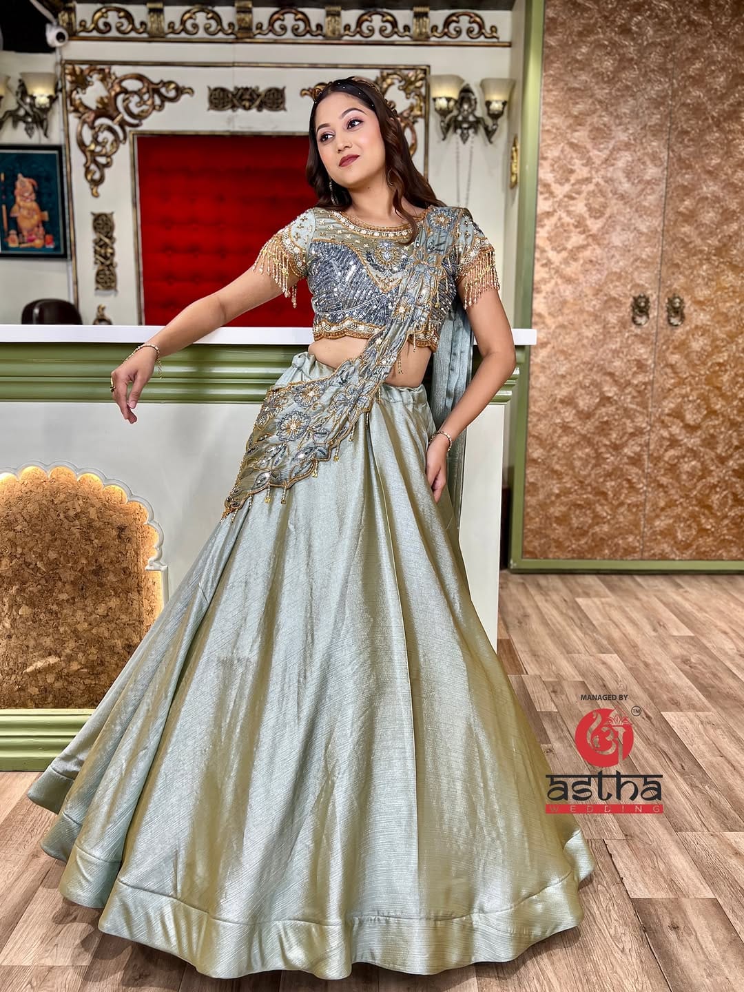 Post 3 by Astha Wedding on Instagram (image)