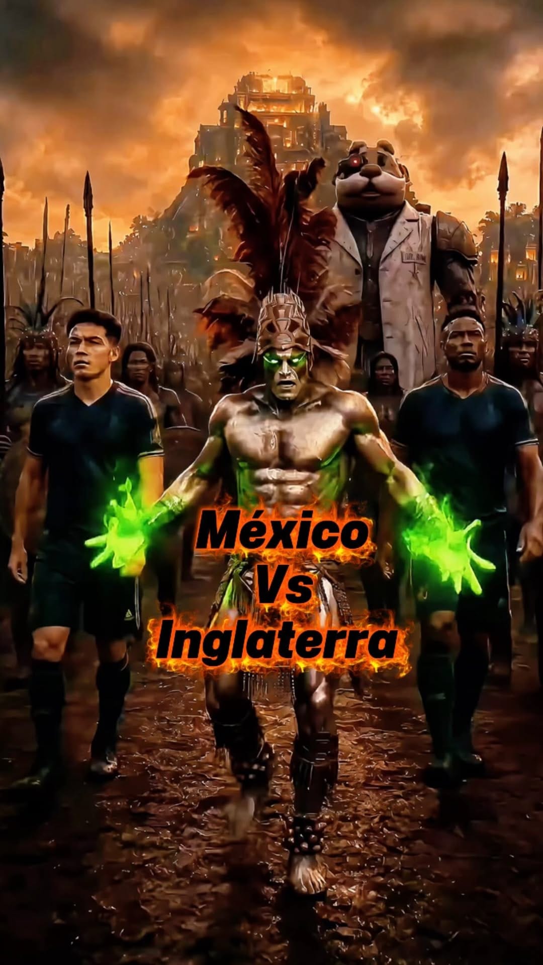 Post 1 by El Azteca on Instagram (video)