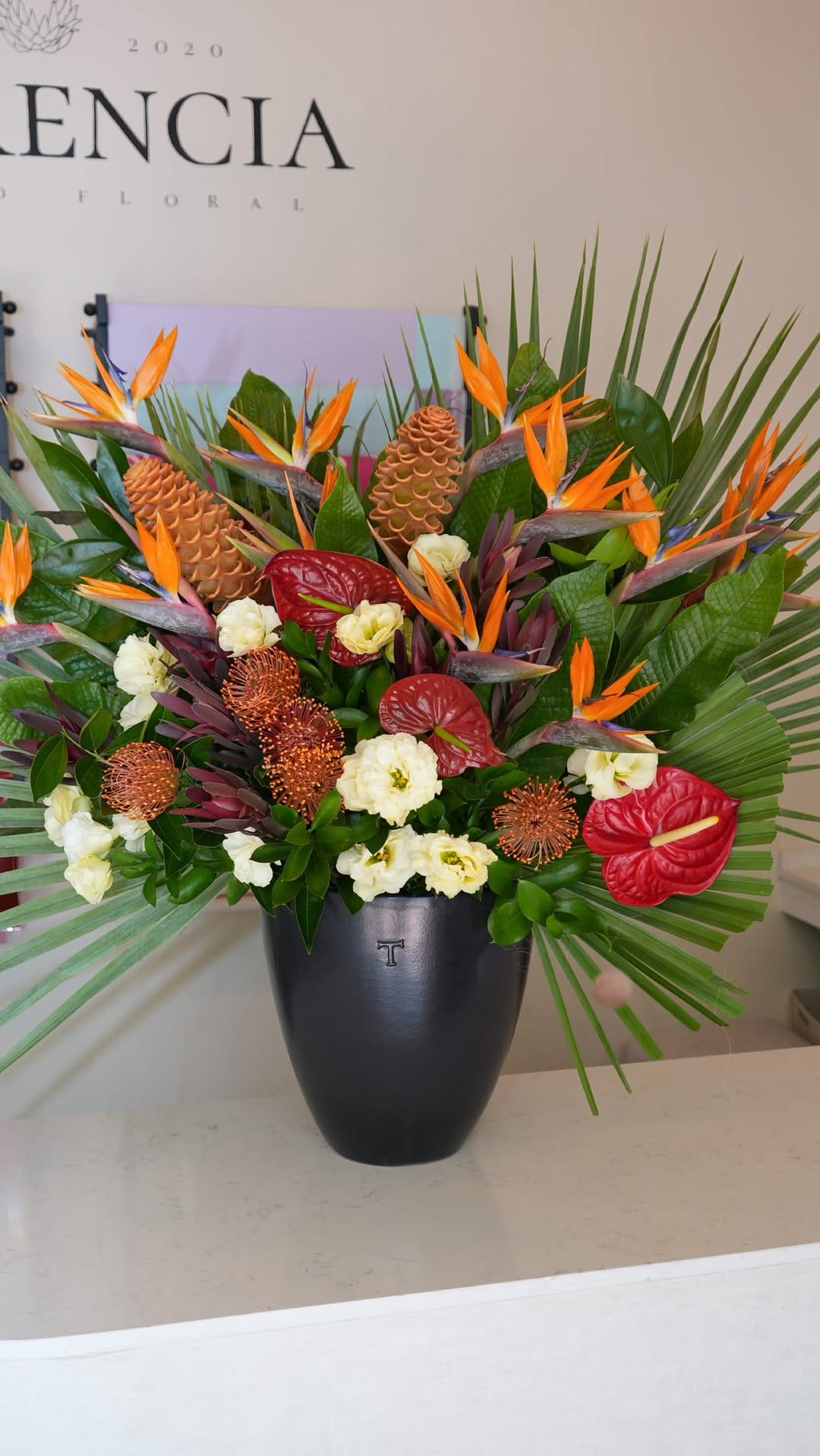 Post 1 by Florencia | Diseño floral on Instagram (video)