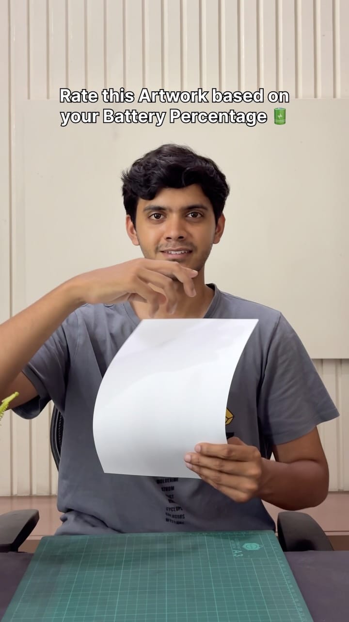 Post 1 by Chirag Verma Arts on Instagram (video)