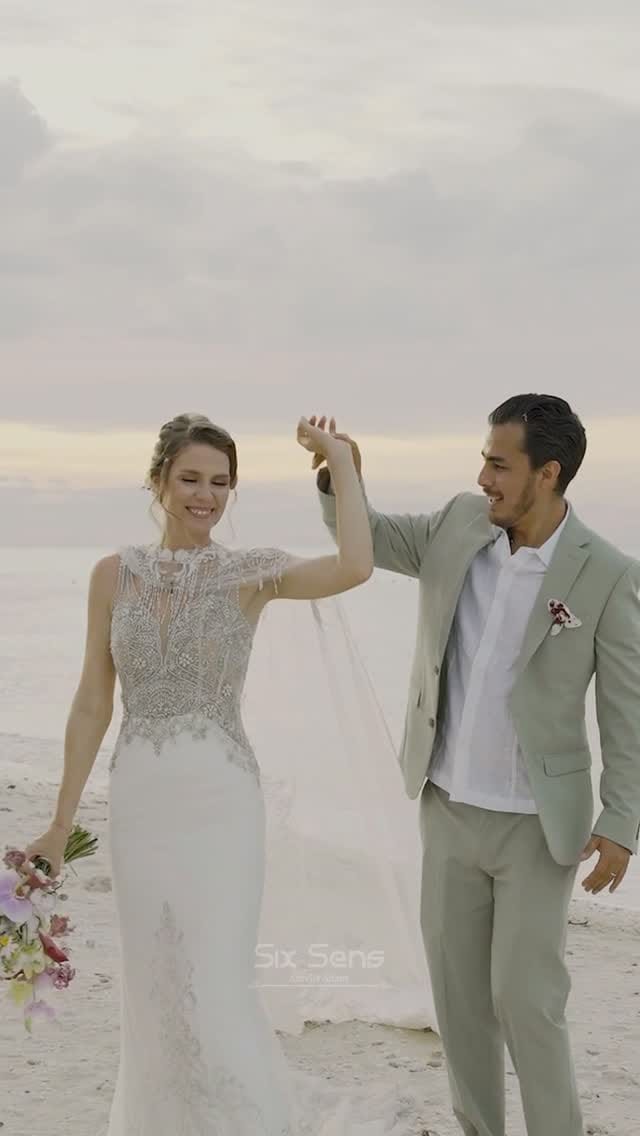 Post 5 by Aurelie Adant | Six Sens Wedding Destination on Instagram (video)