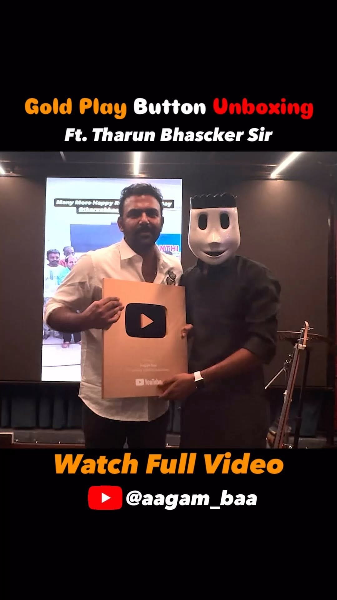 Post 8 by Aagam Baa on Instagram (video)