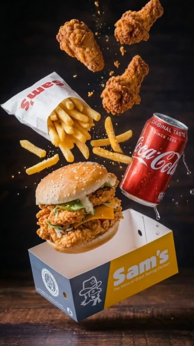 Post 9 by Sam's Chicken® on Instagram (video)