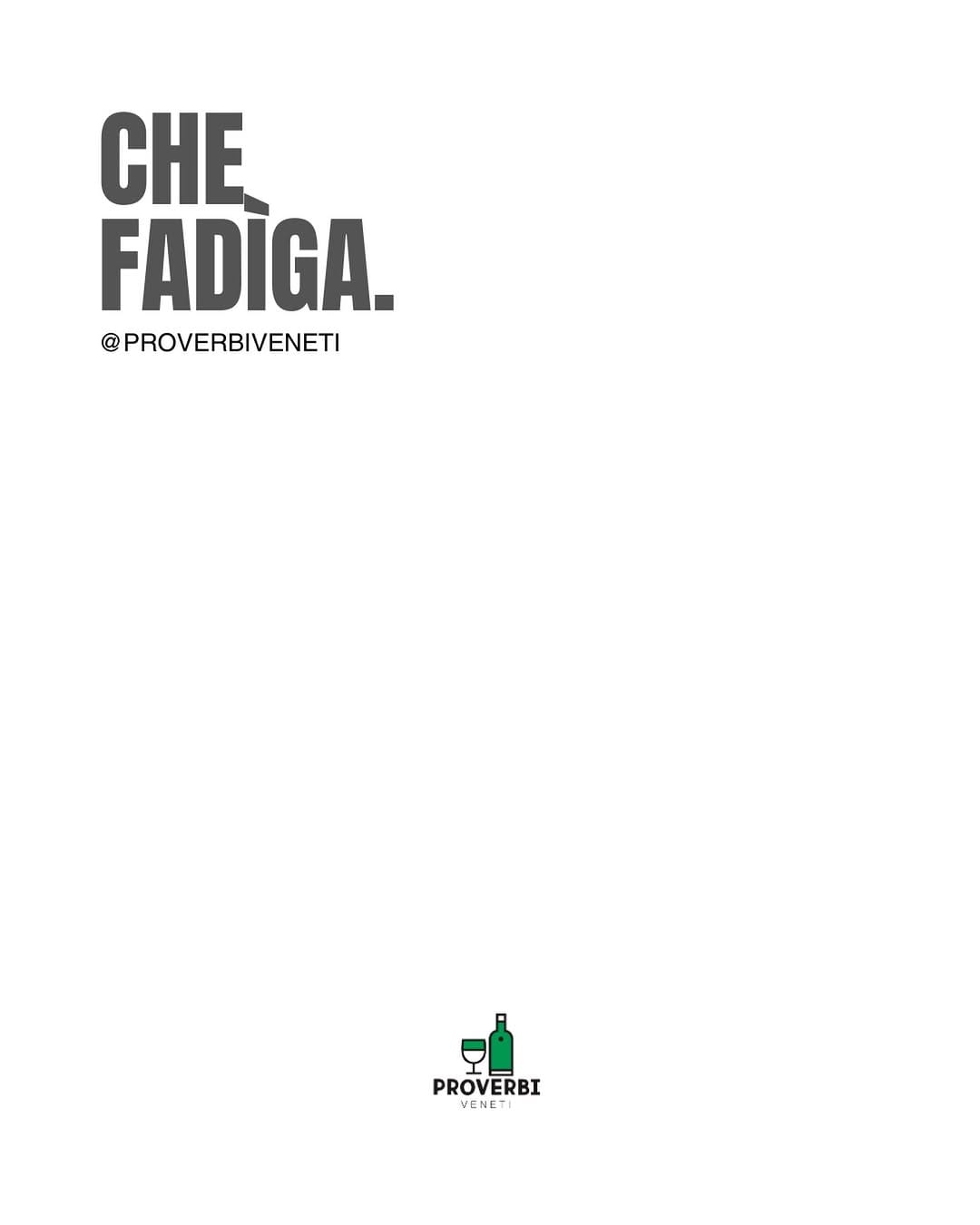 Post 3 by PROVERBI VENETI on Instagram (image)