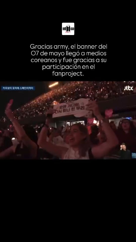 Post 9 by BTS MÉXICO FANBASE on Instagram (video)