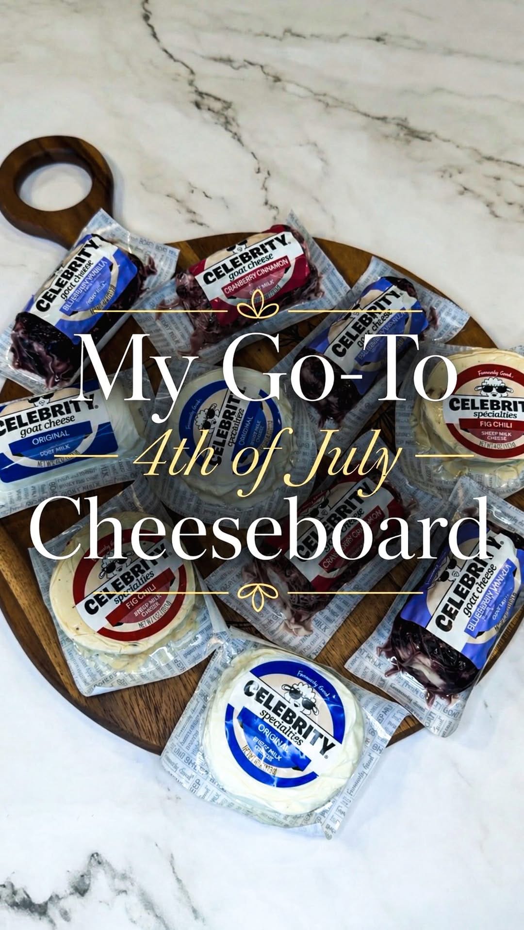 Post 3 by Celebrity Goat Cheese on Instagram (video)