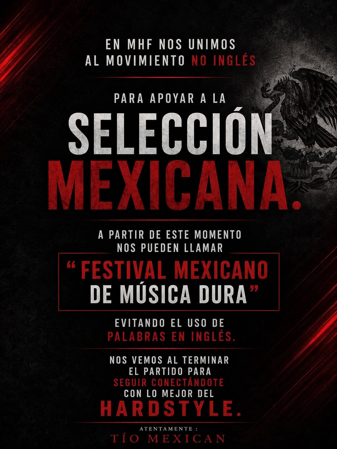 Post 1 by Mexican Hard Festival on Instagram (image)