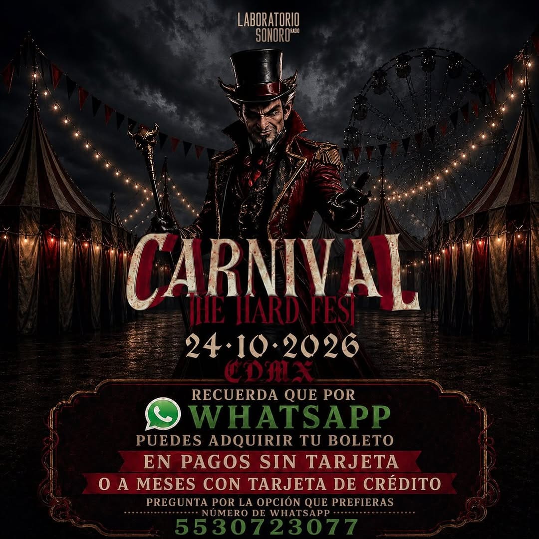 Post 3 by Mexican Hard Festival on Instagram (image)
