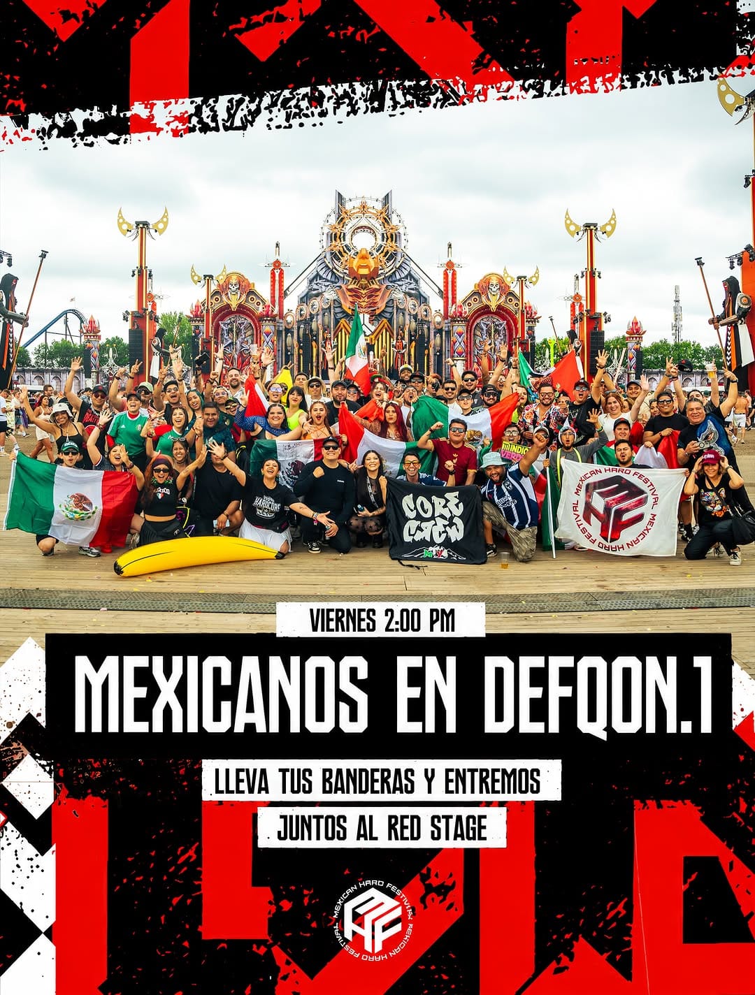 Post 7 by Mexican Hard Festival on Instagram (image)
