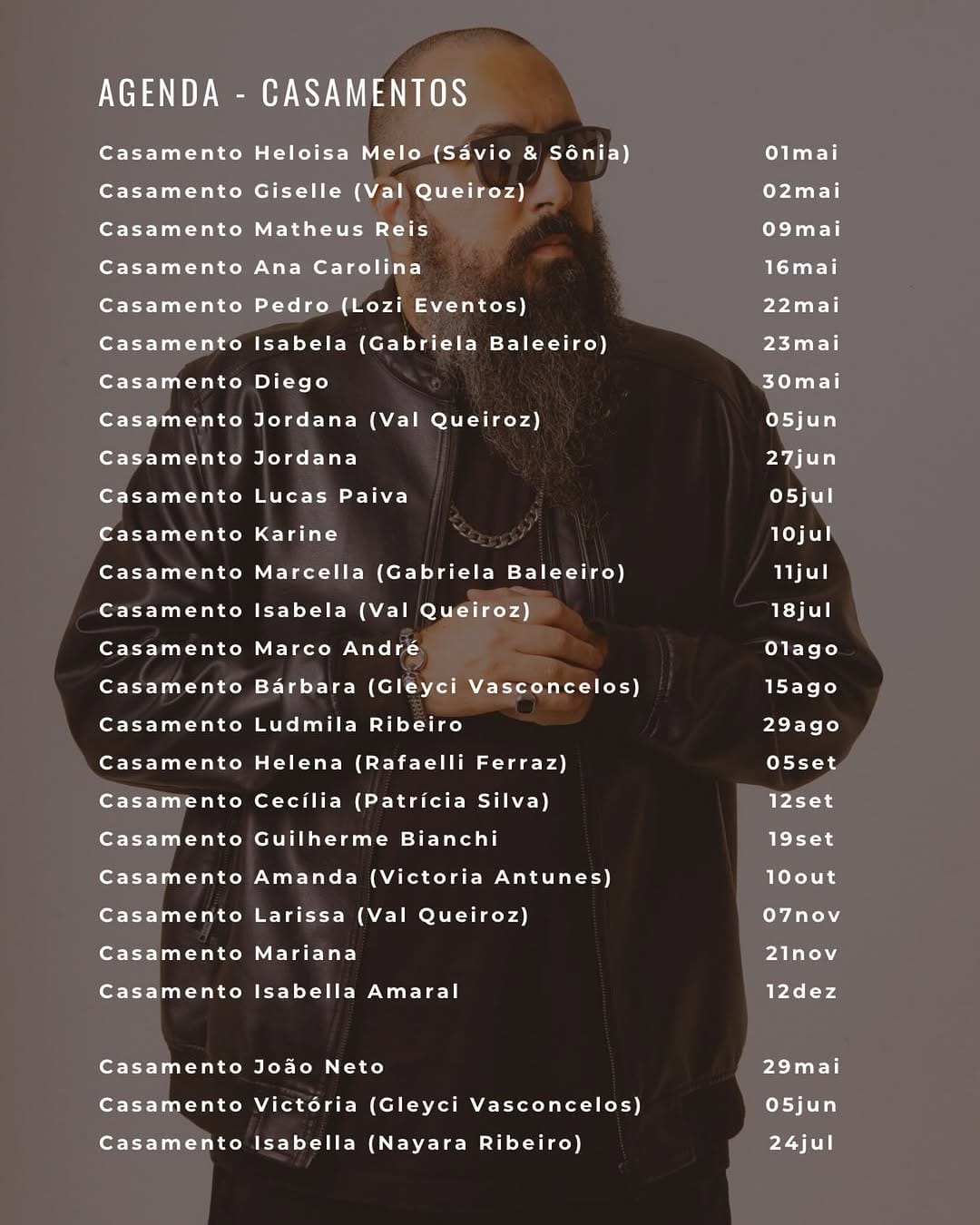 Post 8 by DJ LAGOA | Casamentos, Corporativos, Festas - Goiânia e região on Instagram (image)