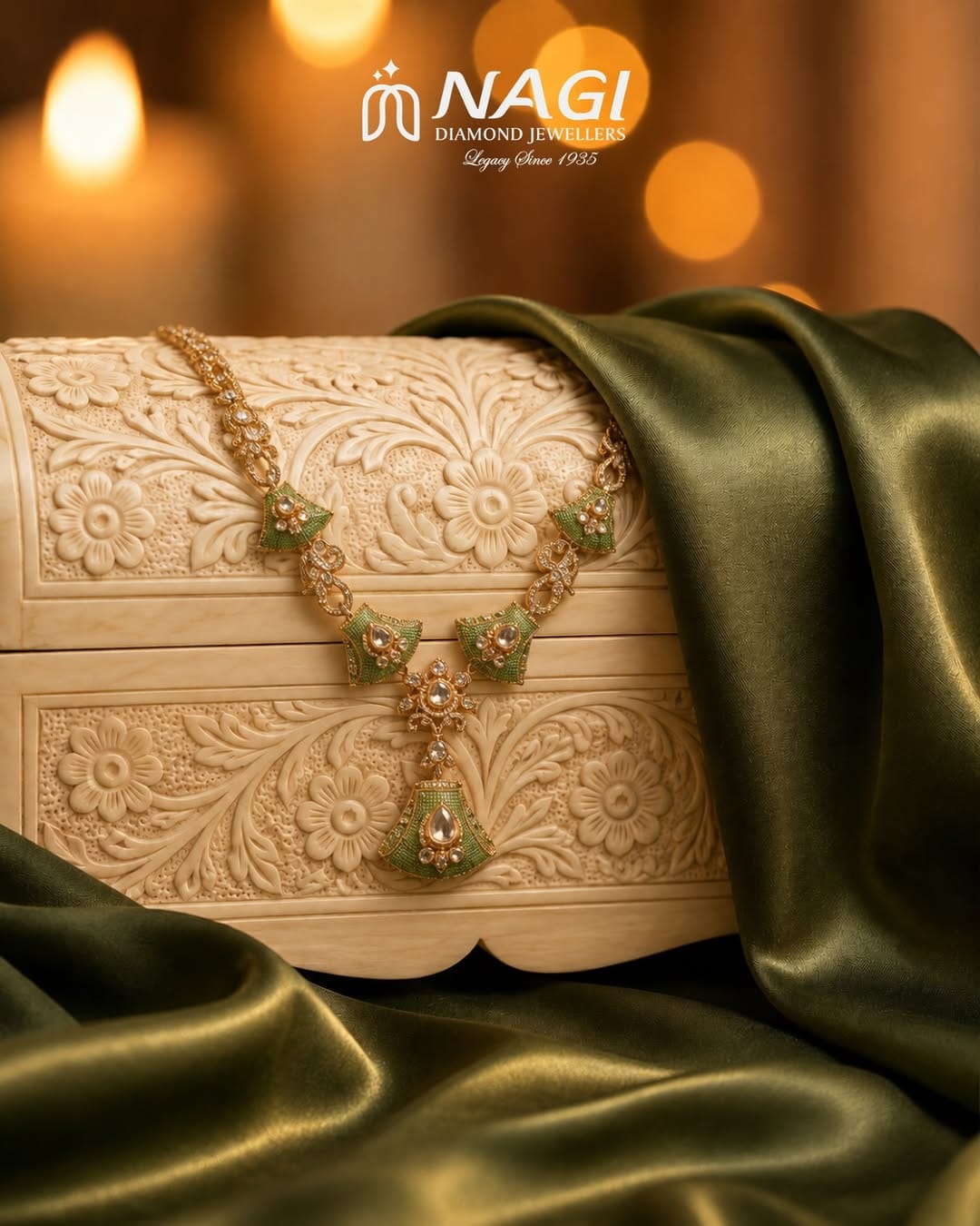 Post 9 by NAGI Diamond Jewellers on Instagram (image)