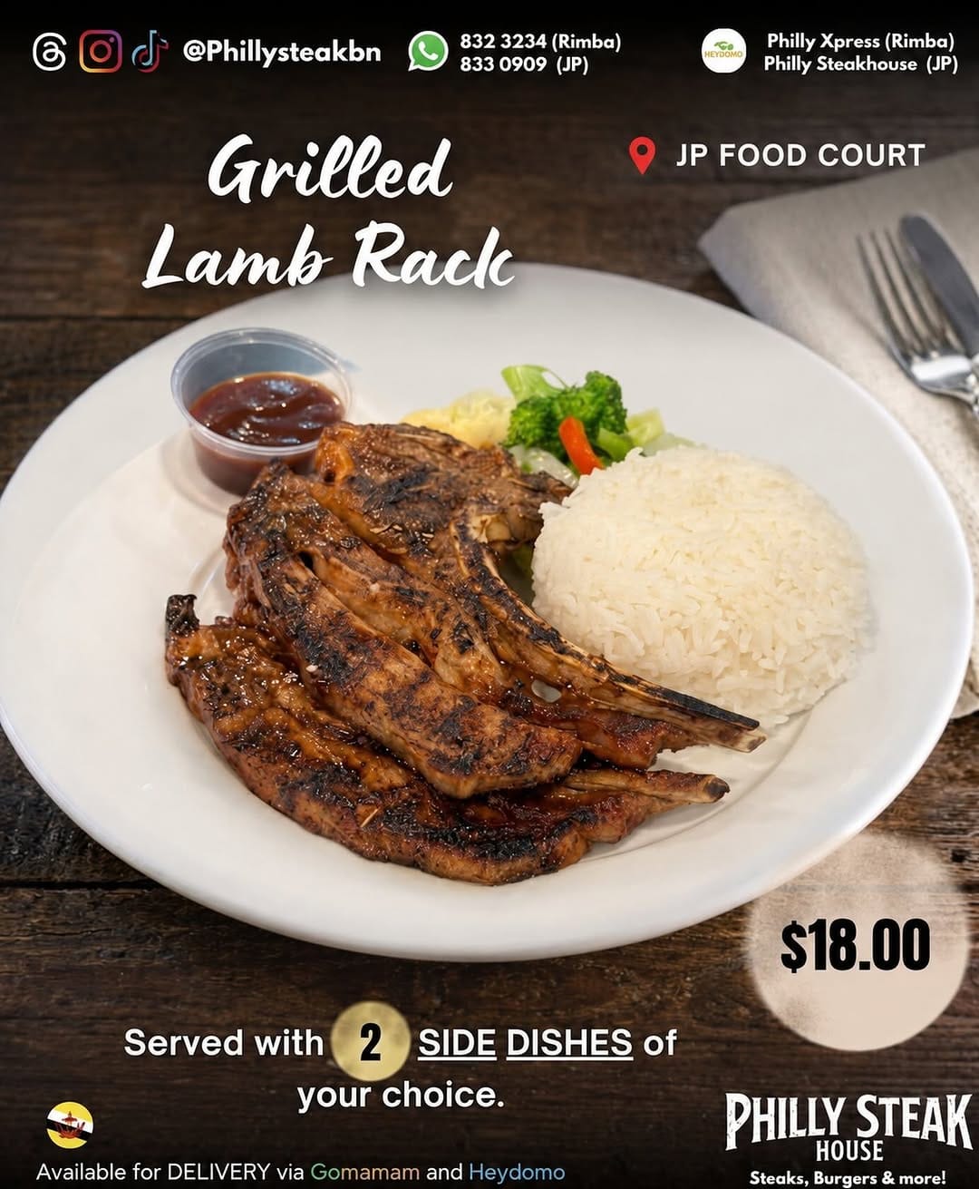 Post 1 by Jerudong Park Food Court on Instagram (image)