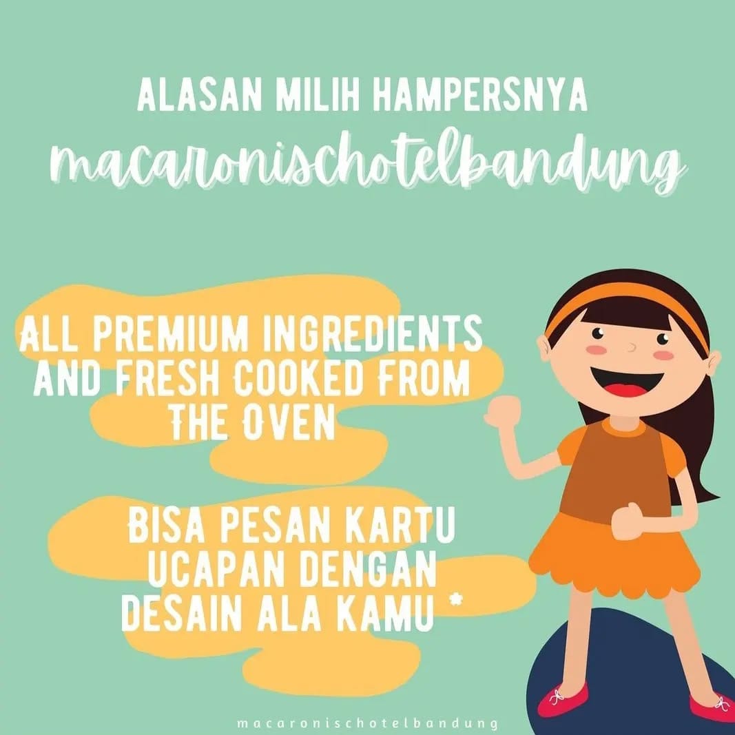 Post 8 by macaronischotelbandung on Instagram (image)