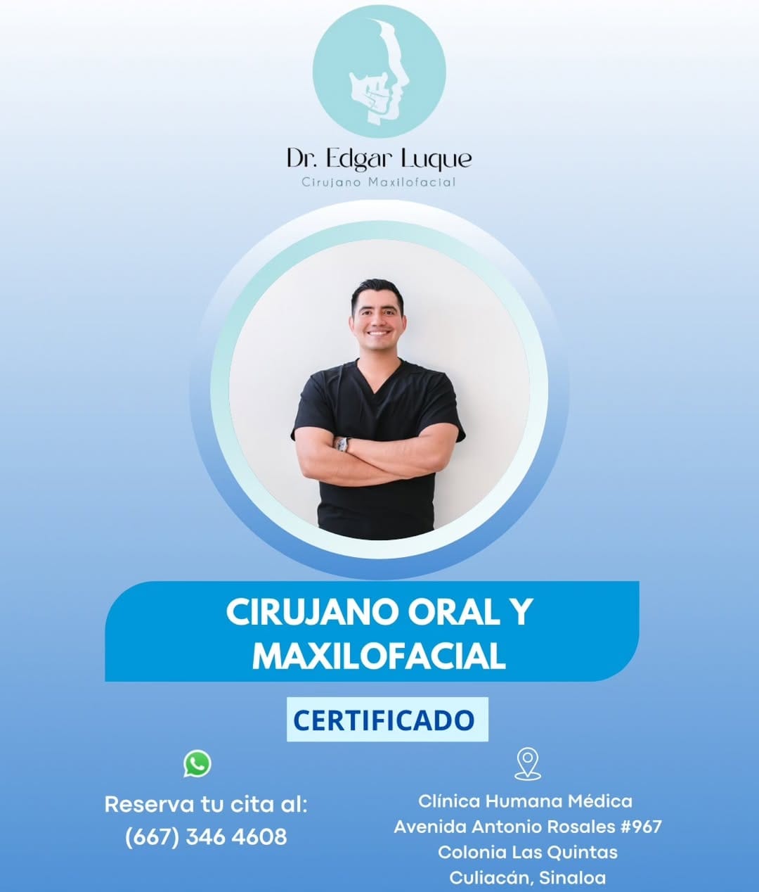 Post 3 by Dr. Edgar Luque •Maxilofacial• on Instagram (image)