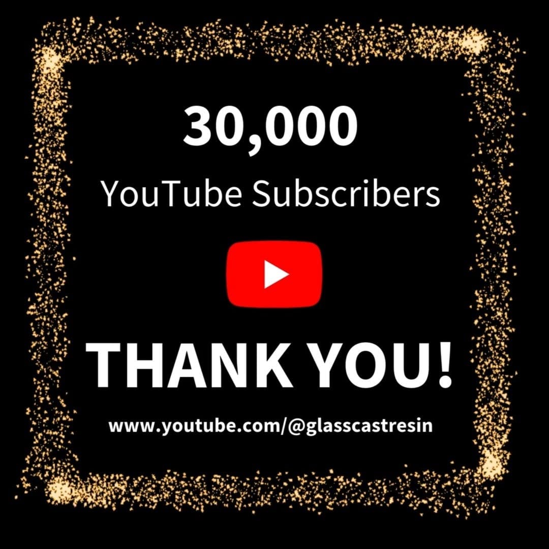 Post 9 by glasscastresin on Instagram (video)