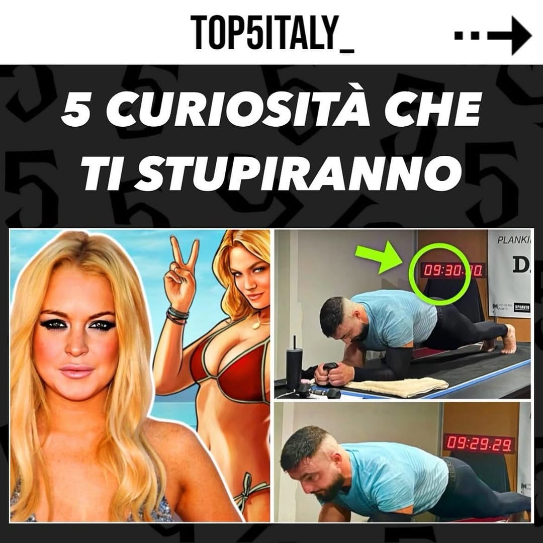 Post 2 by TOP 5 ITALY 🇮🇹🇮🇹 on Instagram (carousel)