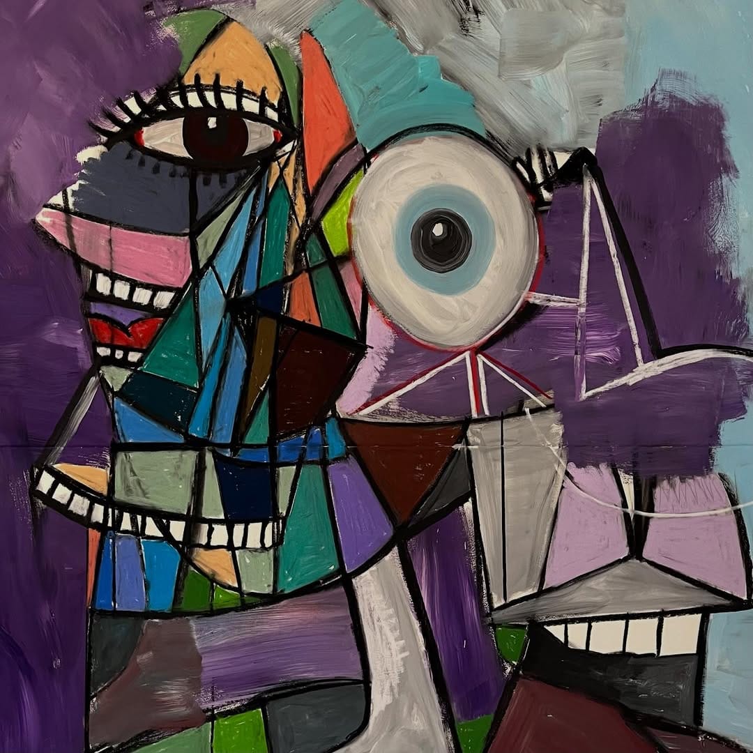 Post 10 by George Condo on Instagram (image)