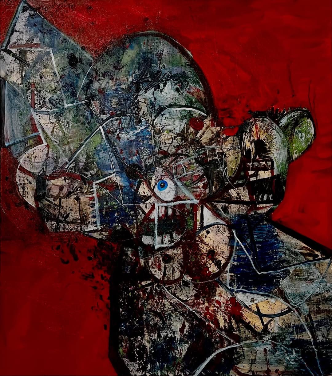 Post 8 by George Condo on Instagram (image)