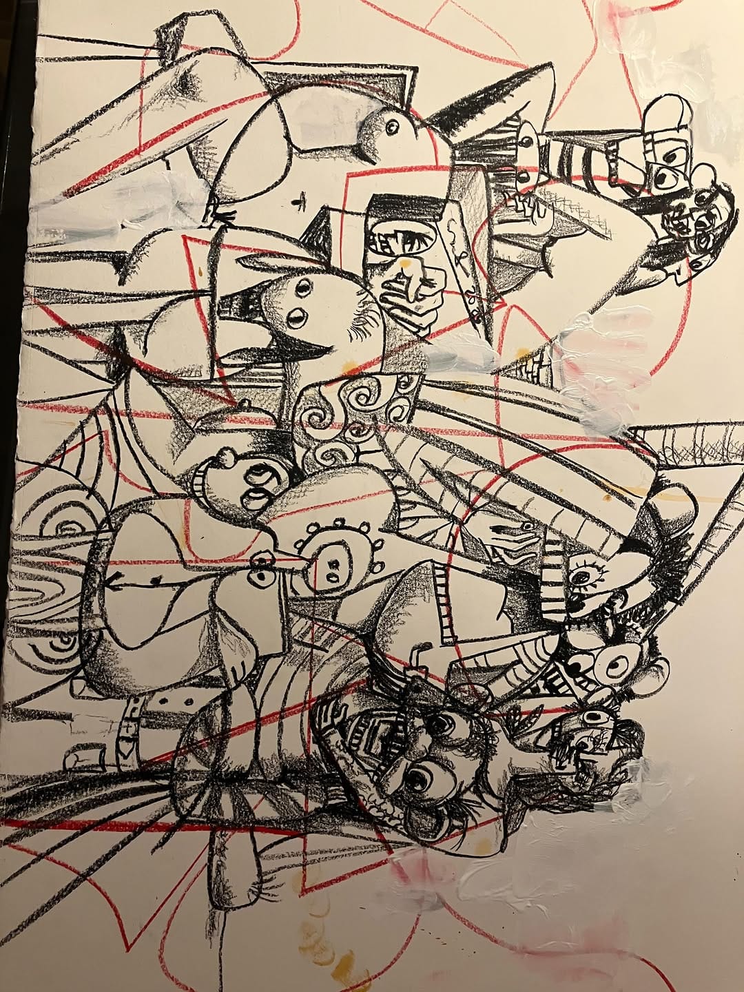Post 4 by George Condo on Instagram (image)