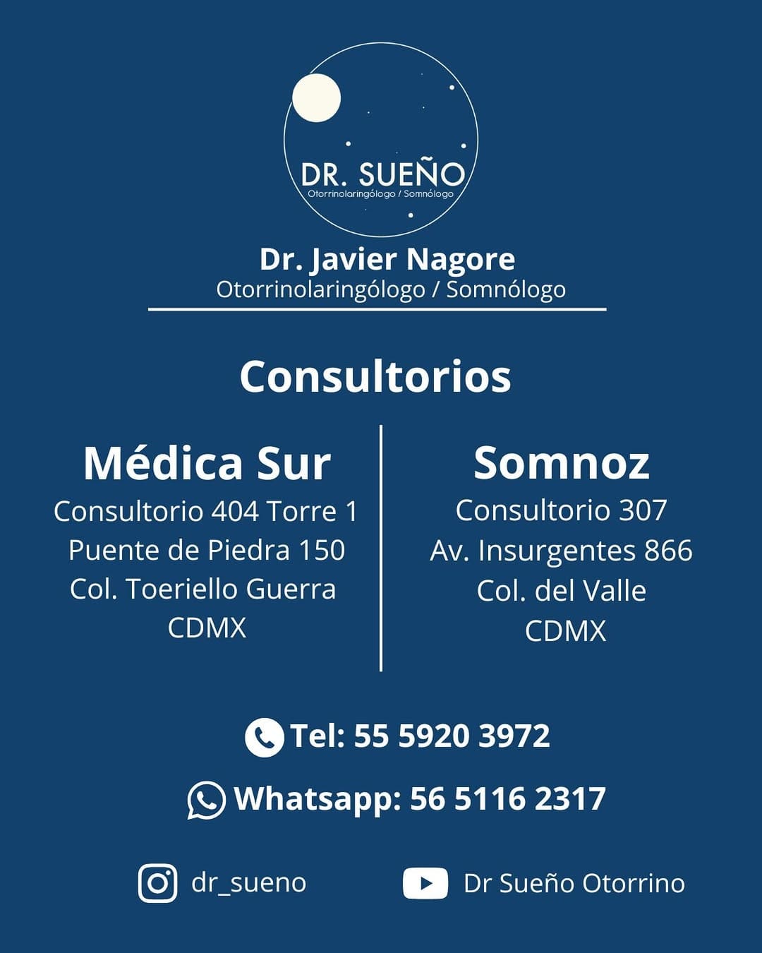 Post 8 by Dr. Sueño - Dr. Javier Nagore on Instagram (image)